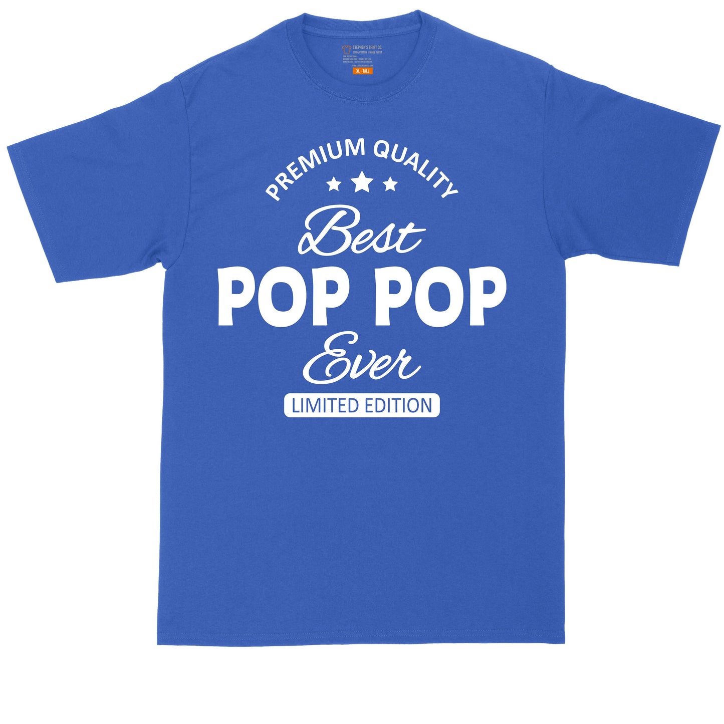 Best Pop Pop Ever | Mens Big & Tall T-Shirt