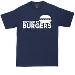 Body Built by Burgers | Mens Big & Tall T-Shirt