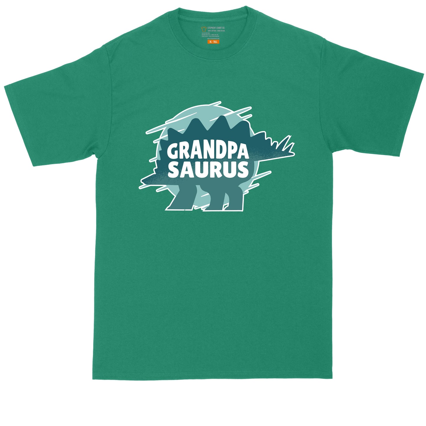 Grandpa-saurus | Big and Tall Men | Fathers Day Present | New Grandpa Shirt | New Papa Shirt | Baby Announcement Shirt