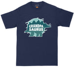 Grandpa-saurus | Big and Tall Men | Fathers Day Present | New Grandpa Shirt | New Papa Shirt | Baby Announcement Shirt