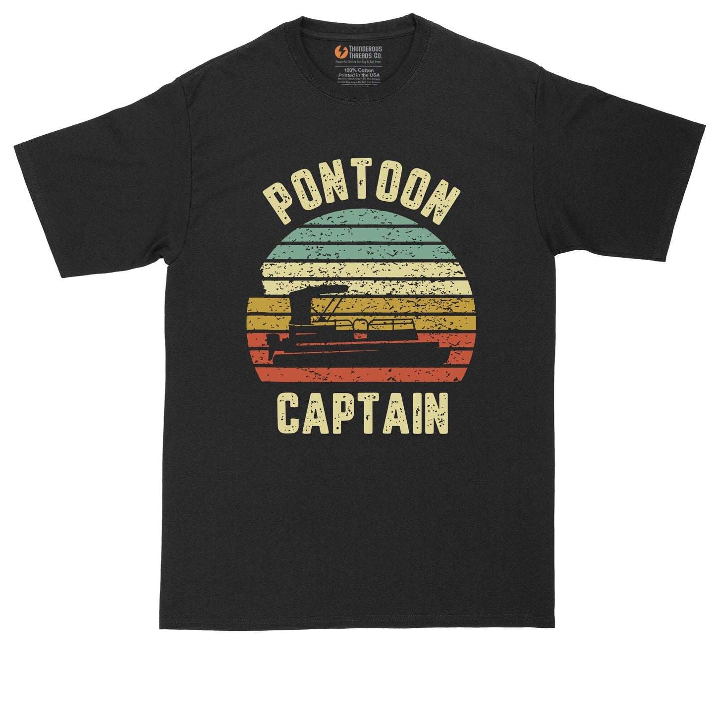 Pontoon Captain | Mens Big & Tall T-Shirt