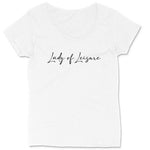 Lady of Leisure | Ladies Plus Size T-Shirt | Curvy Collection | Funny T-Shirt | Funny Graphic T-Shirt
