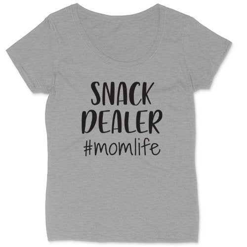 Snack Dealer | Ladies Plus Size T-Shirt | Curvy Collection | Funny T-Shirt | Graphic T-Shirt | Mom Shirt | Mothers Day Gift